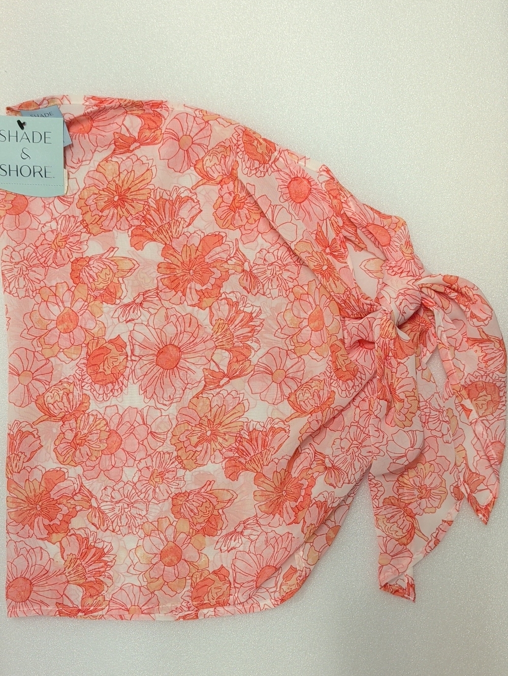 Shade & Shore Floral Sarong / Beach Wrap Size XS